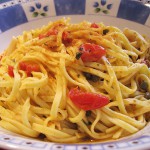 Tagliolini con bottarga di muggine