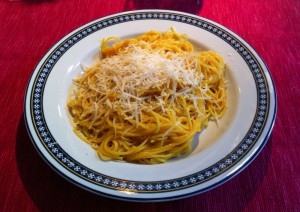 aglio olio peperoncino e... curcuma